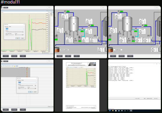 SCADA application screen by SCADA World student, YYKG198